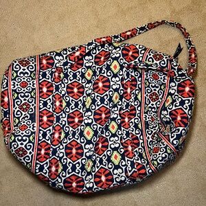 Large Multicolor Patterned Women's Travel Tote